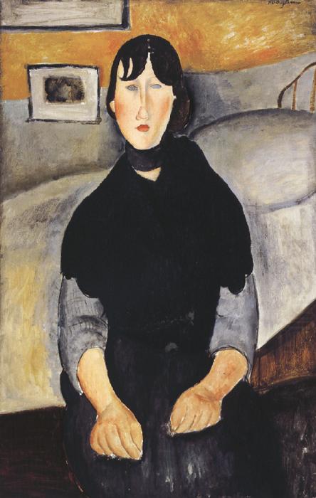 Young Woman of the People (mk39), Amedeo Modigliani